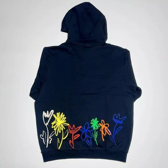 Adidas X Sean Wotherspoon Superturf Hoodie Men Sz: L Black Multicolor HI… - Picture 8 of 8